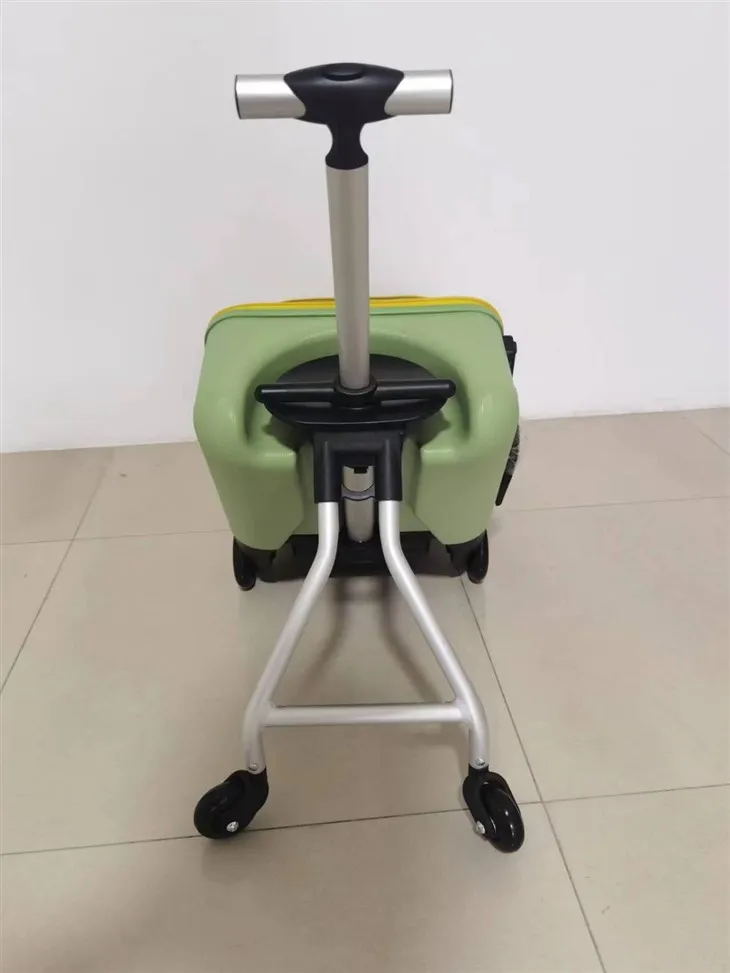 Ride-On Kids Suitcase With Brake Wheels